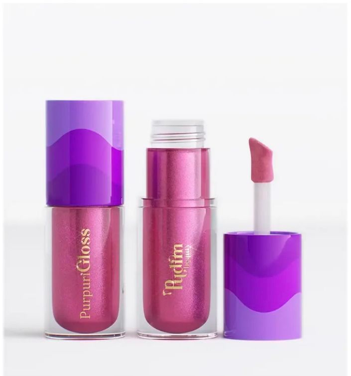PurpuriGloss - Gloss Glitter Pudim Beauty COR ARRASEI