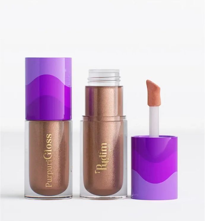 PurpuriGloss - Gloss Glitter Pudim Beauty COR ENTREGUEI
